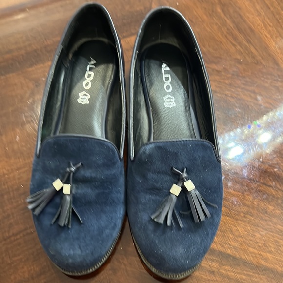 Leather and suede combo shoes - Picture 2 of 5